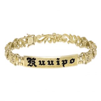 Queen Emma Enamel Id Bracelet