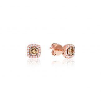 Koa Diamond® Square Stud Earrings 0.60ct